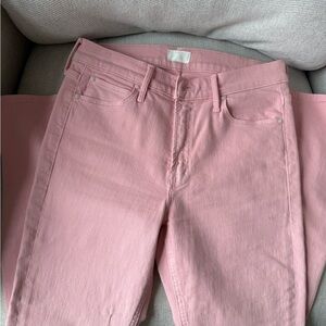 Mother pink jeans